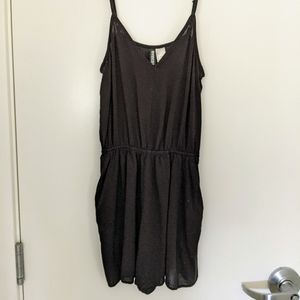H&M Divided Black Romper